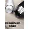 Şık ve Dayanıklı 3 Bardaklı Termos Seti Uzun Süre Isı Koruma Özellikli