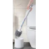 Silikon Deterjan Hazneli Esnek Tuvalet Fırçası Banyo Temizlik Ürünü