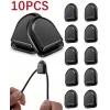 Siyah Çok Amaçlı Yapışkanlı Kanca 10 lu