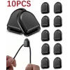 Siyah Çok Amaçlı Yapışkanlı Kanca 10 lu