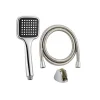 Siyah Duş Seti El Duşu Başlığı Spiral Hortum ve Duvar Askısı Banyo Duş Seti