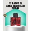 Siyah Kaymaz Teknolojili El ve Ayak Bakım Seti