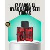 Siyah Kaymaz Teknolojili El ve Ayak Bakım Seti