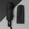 Siyah Kılıflı Otomatik Kompakt Şemsiye