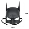 Siyah Renk Çocuk Boy Arkadan Lastikli Maske A Kalite  20x14 cm
