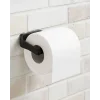 Siyah Tuvalet Kağıdı Tutucu Mat Kaplama Banyo Peçetelik