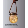 Solar Güneş Enerjili Dekoratif Cam Lamba