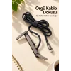 Standlı Şarj Kablosu Çift Type C Bağlantılı