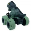 Sürtmeli Dinazor Arabalar  cm - H-20 - Stegosaurus - Yeşil - 1 ADET