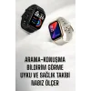 Suya Dayanıklı Bluetooth Akıllı Saat GPS Adımsayar Nabız & Sağlık Takibi