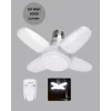 Tasarruflu Pervane LED Ampül 4 Kollu 60 Watt Geniş Alan Aydınlatma