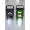 Taşınabilir Bluetooth Hoparlör Led Işıklı Uzun Pil Ömrü