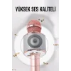 Taşınabilir Bluetooth Karaoke Mikrofon: Hafıza Kart Girişli, Etkileyici Performans