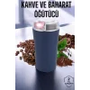 Taşınabilir Kahve & Baharat Öğütücü, Kolay Temizlenebilir ve Uzun Ömürlü Paslanmaz Çelik