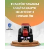 Taşınabilir Nostaljik Araç Tasarımlı Bluetooth Hoparlör