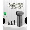 Taşınabilir Şarjlı Güçlü Hava Üfleme Aleti Çok Yönlü Kullanım