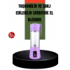 Taşınabilir USB Şarjlı Mini Smoothie Blender 380ml Çelik Bıçaklı Portatif