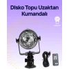 Taşınabilir ve Dayanıklı Plastik Kristal LED Disko Işığı