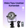 Taşınabilir ve Dayanıklı Plastik Kristal LED Disko Işığı