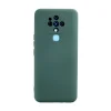 Tecno Camon 16 Kılıf Nano İçi Kadife Silikon - Koyu Yeşil