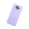 Tecno Camon 16 Kılıf Nano İçi Kadife Silikon - Lila