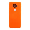 Tecno Camon 16 Kılıf Nano İçi Kadife Silikon - Turuncu