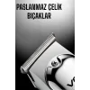 Tıraş Makinesi Paslanmaz Çelik Taraklı Güçlü Motor