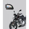 Titreşim Sensörlü Alarmlı Motosiklet Disk Kilidi 14mm Çelik Çift Kilitleme