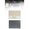 Touchpad Tüm Cihazlara Uyumlu Bluetooth Klavye Touchpad Slim Kablosuz Wifi Q Klavye