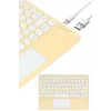 Touchpad Uyumlu Bluetooth Klavye Slim Kablosuz Wifi Q Klavye