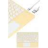 Touchpad Uyumlu Bluetooth Klavye Slim Kablosuz Wifi Q Klavye