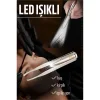 Turk Led Işıklı Cımbız Kirpik Kaş Cımbız Epilasyon Cımbızı