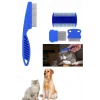 Tüy Fırçası Bit Tarağı Seti Evcil Hayvan Tüy Toplayıcı Bit Pire Önleyici Tarak