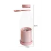 u Geçirmez Kablosuz Şarjlı Dayanıklı Taşınabilir Mini Blender