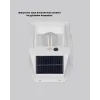 Üç Modlu Güneş Enerjili Duvar Lambası 1800mAh Bataryalı ve Hareket Sensörlü