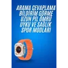 Ultra Akıllı Saat 49 Mm Çift Kordonlu Arama Cevaplama Bluetooth Bağlantılı