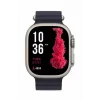 Ultra Akıllı Saat 49 Mm Çift Kordonlu Arama Cevaplama Bluetooth Bağlantılı