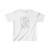 Unisex Çocuk Baskılı T-Shirt - Beyaz