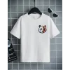 Unisex Çocuk Baskılı T-Shirt - Beyaz