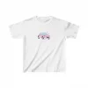 Unisex Çocuk Baskılı T-Shirt - Beyaz