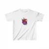 Unisex Çocuk Baskılı T-Shirt - Beyaz