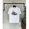 Unisex Çocuk Baskılı T-Shirt - Beyaz