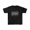 Unisex Çocuk Baskılı T-Shirt - Siyah