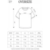 Unisex Yarım Fermuarlı Oversize Baskılı T-Shirt - Siyah