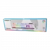 USB Kablolu Oyuncu Klavye ve Mouse Seti - Beyaz RGB