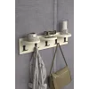 Üst Raflı Duvar Askılığı Bej 80 cm