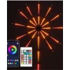 Uygulama Destekli RGB LED Havai Fişek Duvar Aydınlatması