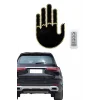 Uzaktan Kumandalı El Orta Parmak Led Araç Camına Özel