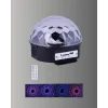 Uzaktan Kumandalı RGB LED Disko Topu Bluetooth Hoparlörlü