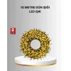 Uzun Ömürlü LED Teknolojili 10 Metre Şık Işıklı Süsleme Seti